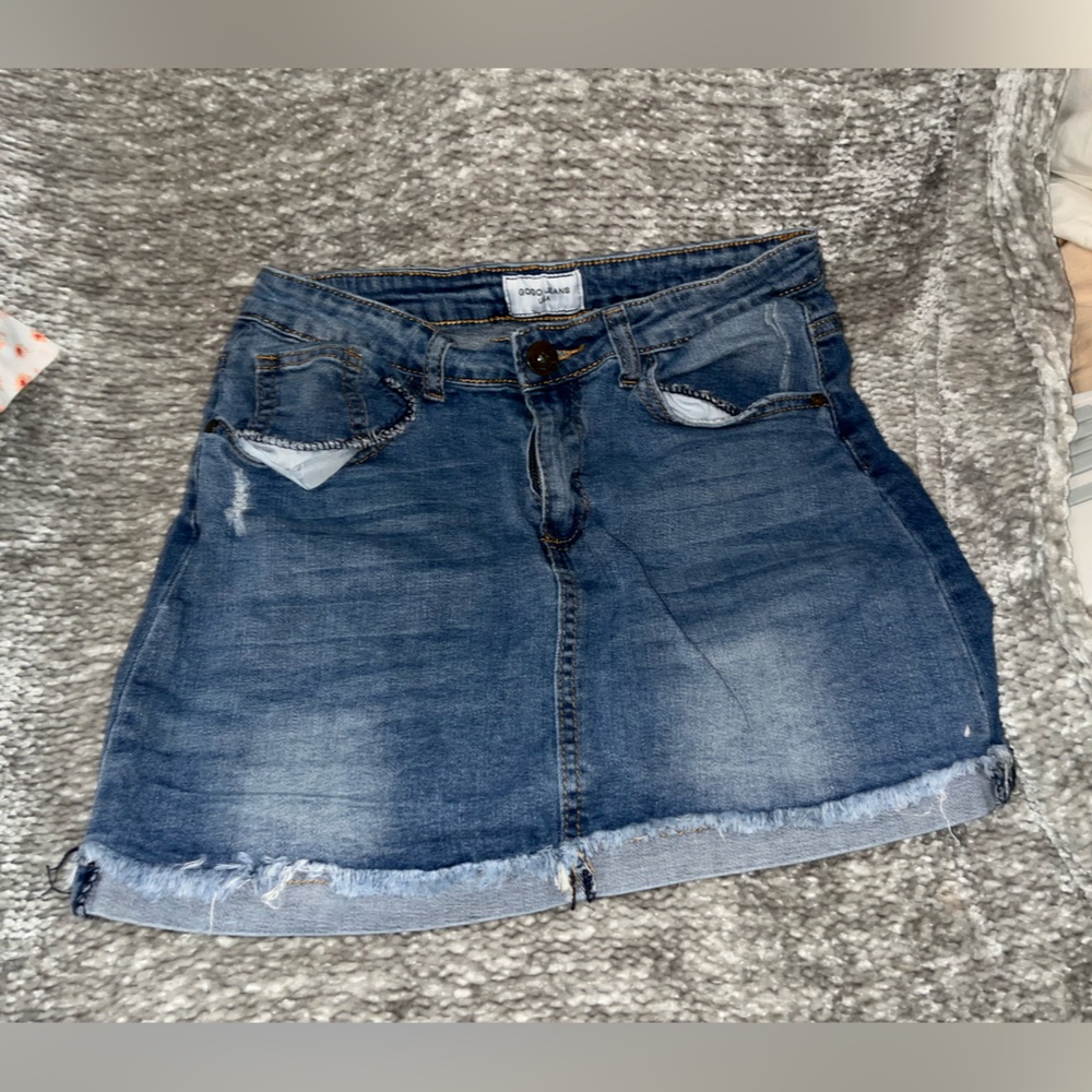 Good jeans usa skirt